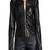 Womens genuine lambskin black leather motorcycle slim fit designer ladies biker jacket-cl-w390