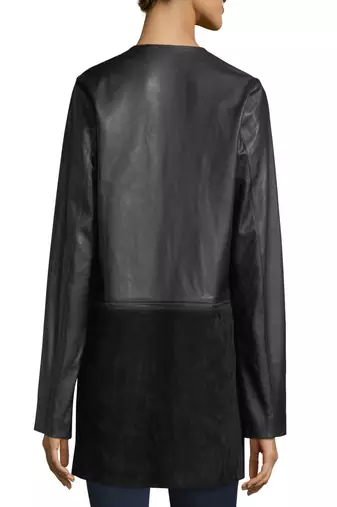 women's black lambskin leather biker jacket classic moto zip style modern unique