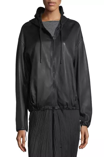 women's black lambskin leather biker jacket classic moto zip style modern special