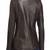 Womens genuine lambskin brown leather motorcycle slim fit designer ladies biker jacket-cl-w401