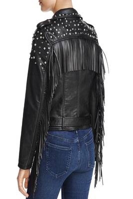 women's black lambskin leather biker jacket classic moto zip style stylish superior 2
