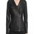 Womens genuine lambskin black leather motorcycle slim fit designer ladies biker jacket-cl-w417