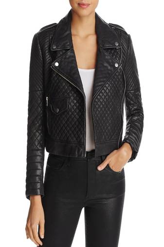 Womens genuine lambskin black leather motorcycle slim fit designer ladies biker jacket-cl-w421