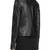 Womens genuine lambskin black leather motorcycle slim fit designer ladies biker jacket-cl-w422