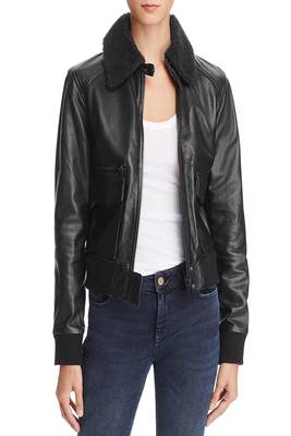 women's black lambskin leather biker jacket classic moto zip style stylish elite 2