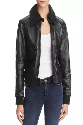 women's black lambskin leather biker jacket classic moto zip style stylish elite