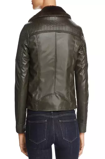 Womens genuine lambskin olive green leather motorcycle slim fit designer ladies biker jacket-cl-w426