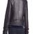 Womens genuine lambskin black leather motorcycle slim fit designer ladies biker jacket-cl-w427