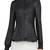 Womens genuine lambskin black leather motorcycle slim fit designer ladies biker jacket-cl-w430