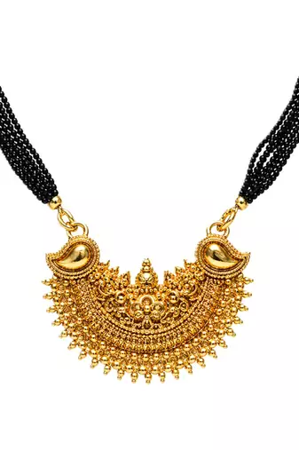 Choker mangalstura with earrings online