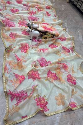 Summer special premium tabby silk saree with sequence work 3