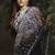 Premium butterfly soft net saree with hand pearl & sequins