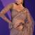 Net saree with sequence, dori & zari work plus jhalar border