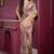 Premium georgette saree with handwork sequins & mirror work