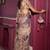 Premium georgette saree with handwork sequins & mirror work