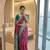 Magenta Color zari weaving Work silk saree