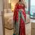Red Color zari weaving Work silk saree