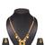 Gold plated fancy necklace set of south indian theam