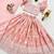 pink chinon silk frill sleeve design lehenga set