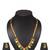 Gold plated fancy necklace set of south indian theam