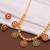 Gold plated fancy necklace set of south indian theam