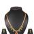 Gold plated fancy necklace set of south indian theam