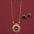 Gold plated fancy necklace set of south indian theam