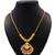 Gold plated fancy necklace  of south indian theam