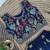Designer sequence embroidered work wedding kids lehenga choli