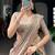 Wonderful Green Kalamkari Printed Silk Mehendi Wear Half Saree Lehenga