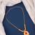 Gold plated fancy necklace  of south indian theam