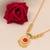 Gold plated fancy necklace  of south indian theam