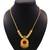 Gold plated fancy necklace  of south indian theam