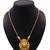 Gold plated fancy necklace  of south indian theam