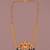 Gold plated fancy necklace  of south indian theam