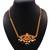 Gold plated fancy necklace  of south indian theam