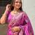 Magenta Color zari weaving Work Silk Saree