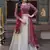 Sparkling Magenta Zari Work Silk Engagement Wear Lehenga Choli