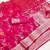 Pink Color zari weaving Work Silk Saree