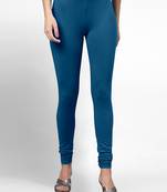 Morpeach super combed cotton elastane stretch churidar length leggings with ultrasoft waistband