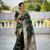Green Color  zari weaving Work  silk saree