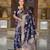 Neavy Blue Color  zari weaving Work  silk saree