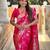Pink Color  zari weaving Work  silk saree