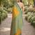 Yellow soft silk banarasi jacuard work designer party wear saree with unstitched blouse piece