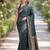 Rama soft silk banarasi jacuard work designer party wear saree with unstitched blouse piece