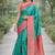 Rama soft silk banarasi jacuard work designer party wear saree with unstitched blouse piece