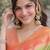Mehendi soft silk banarasi jacuard work designer party wear saree with unstitched blouse piece