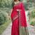 Pink soft silk banarasi jacuard work designer party wear saree with unstitched blouse piece