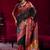 Black modal pashmina handloom zari weaving saree with blouse