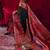 Black modal pashmina handloom zari weaving saree with blouse